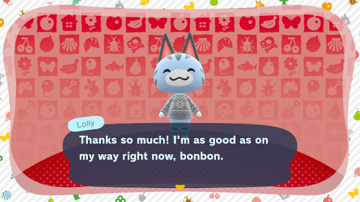 Animal Crossing: New Horizons Lolly amiibo