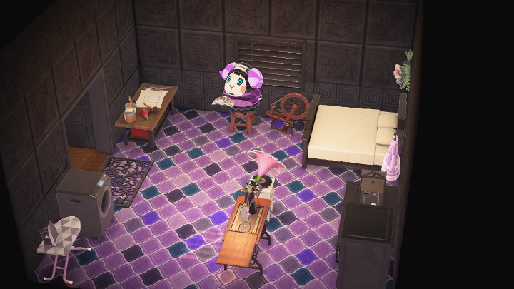 Animal Crossing: New Horizons Muffy Home Interior