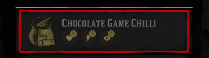 Red Dead Redemption Chocolate Game Chilli