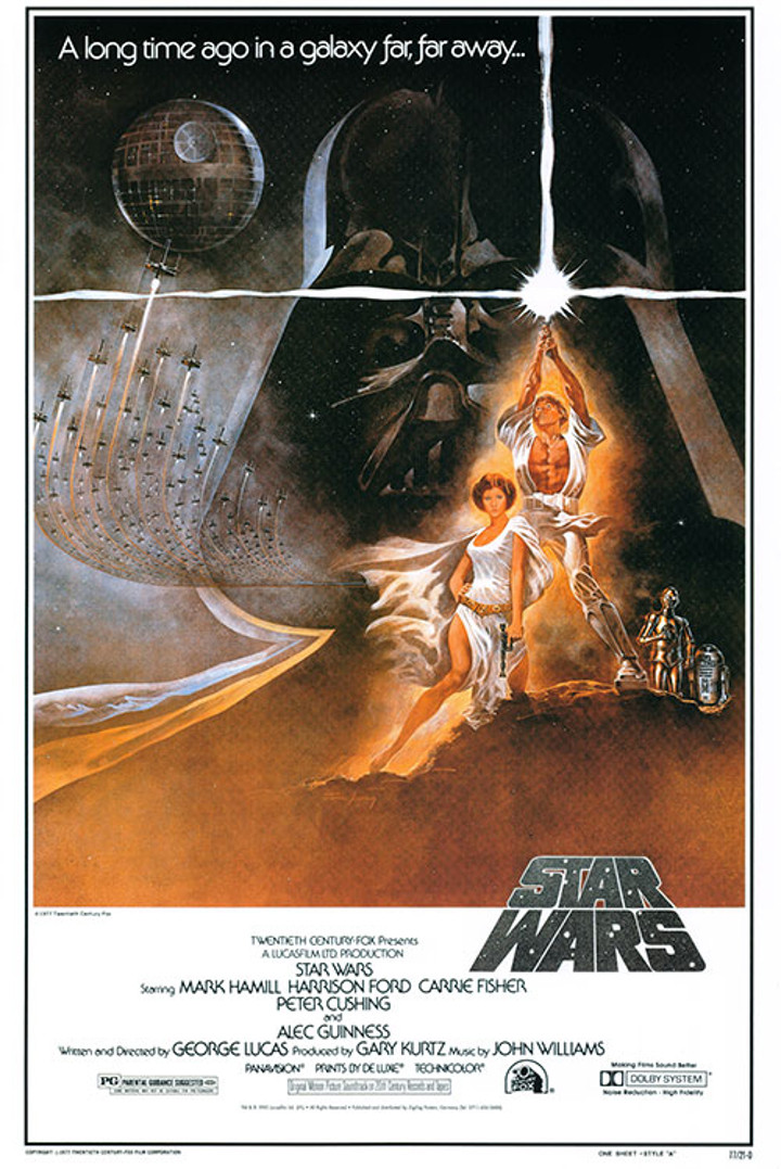 Star Wars A New Hope Movie Poster