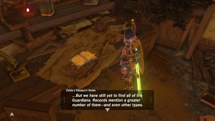 Breath of the Wild - Zelda's Research Notes