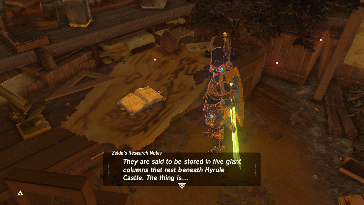 Breath of the Wild - Zelda's Research Notes