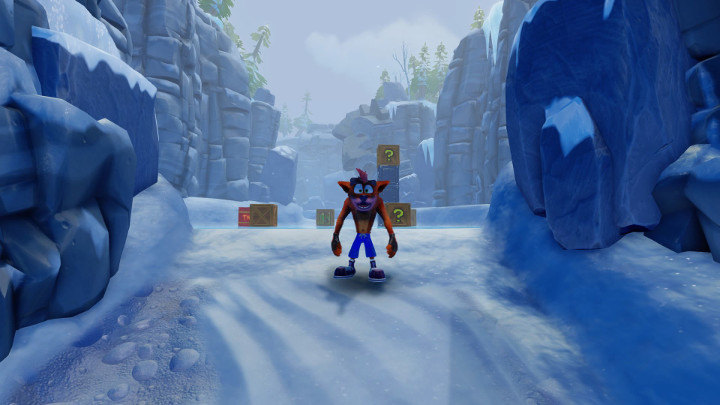 How to the Clear Gem in Snow Go in Crash Bandicoot N. Trilogy Lightgun Galaxy