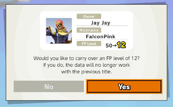Super Smash Bros. Ultimate - Captain Falcon Level Up