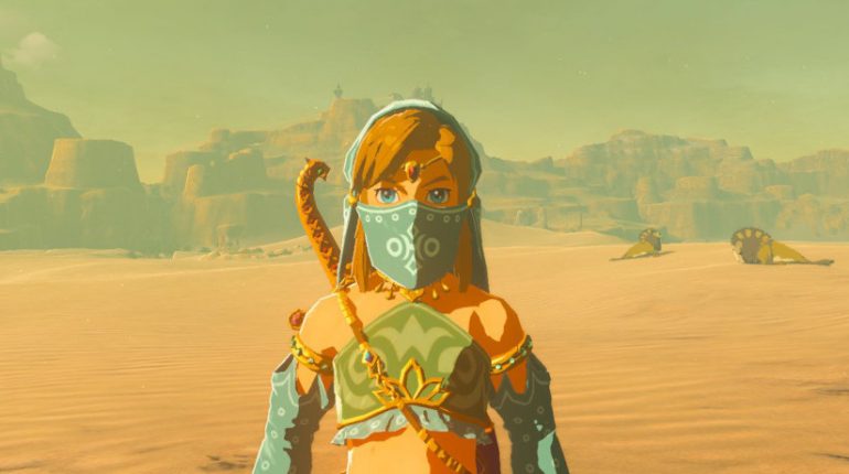 The Internet Is Obsessed with Sexy Gerudo Link from Breath of the Wild