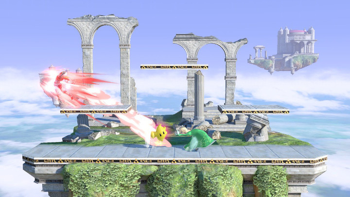 Super Smash Bros Ultimate - Temple Battlefield