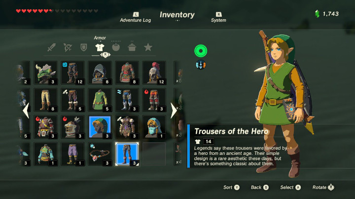 No Pants Link - Breath of the Wild