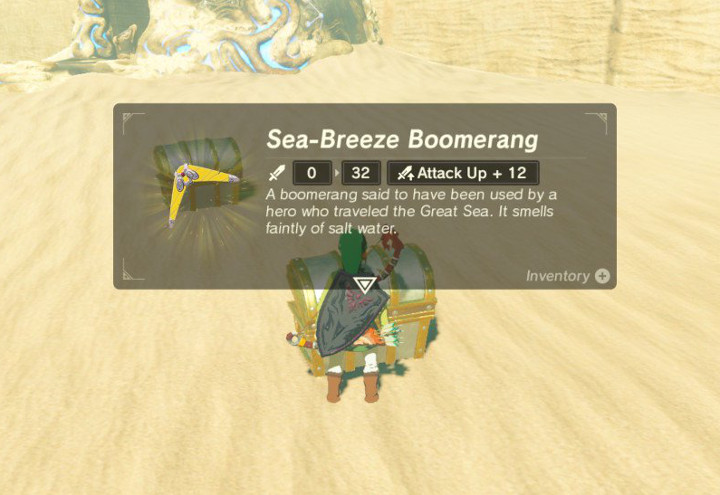 Breath of the Wild - Sea-Breeze Boomerang