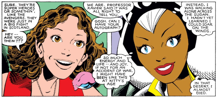 X-Men - Kitty Pryde and Storm